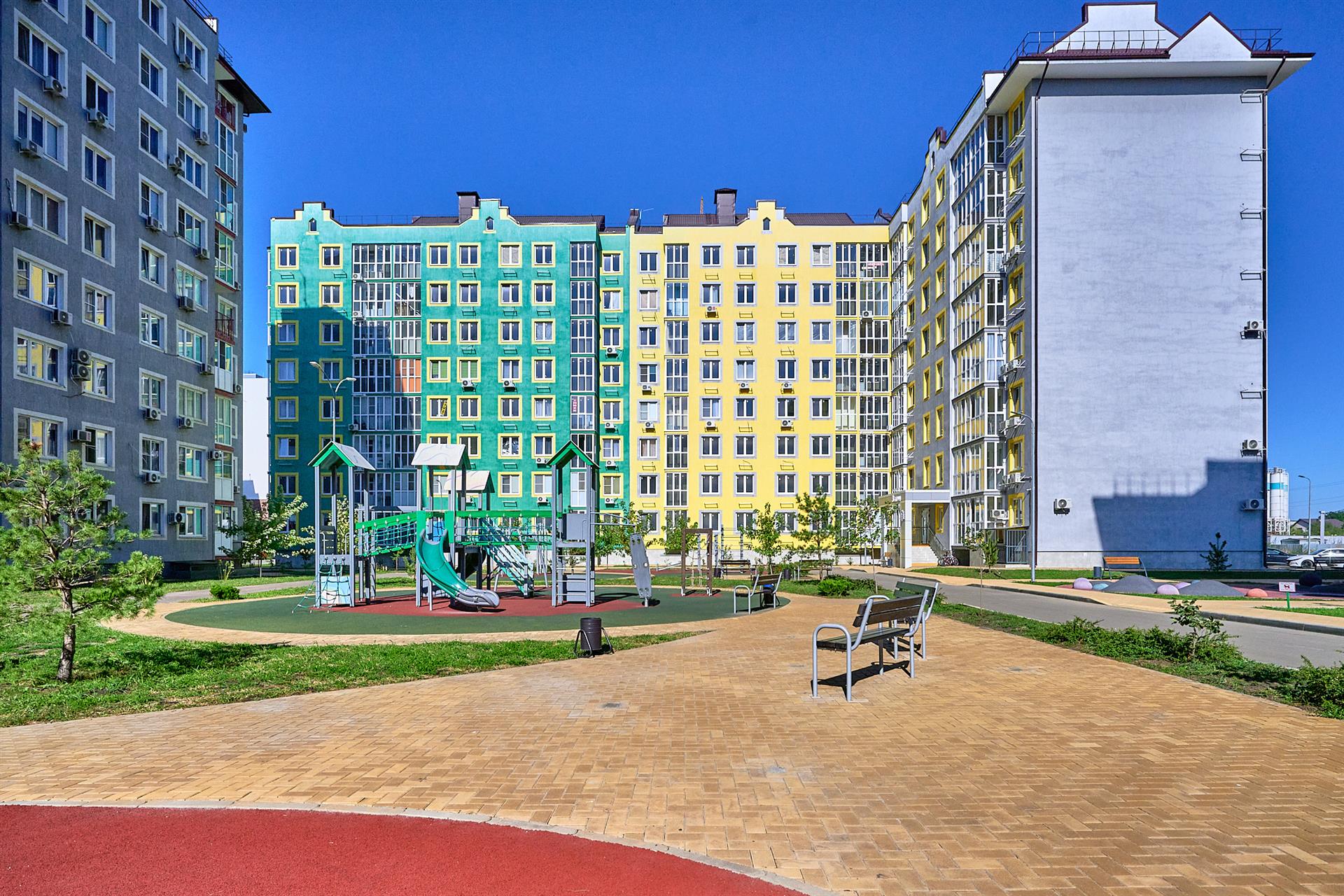 Фото №16: 1-комнатная квартира 40 м² - Краснодар, Прикубанский внутригородской округ, мкр. жилой комплекс Европа-Сити, ул. Карпатская, 5