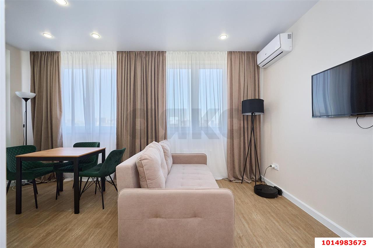 Фото №5: 1-комнатная квартира 40 м² - Краснодар, жилой комплекс Европа-Сити, ул. Карпатская, 5