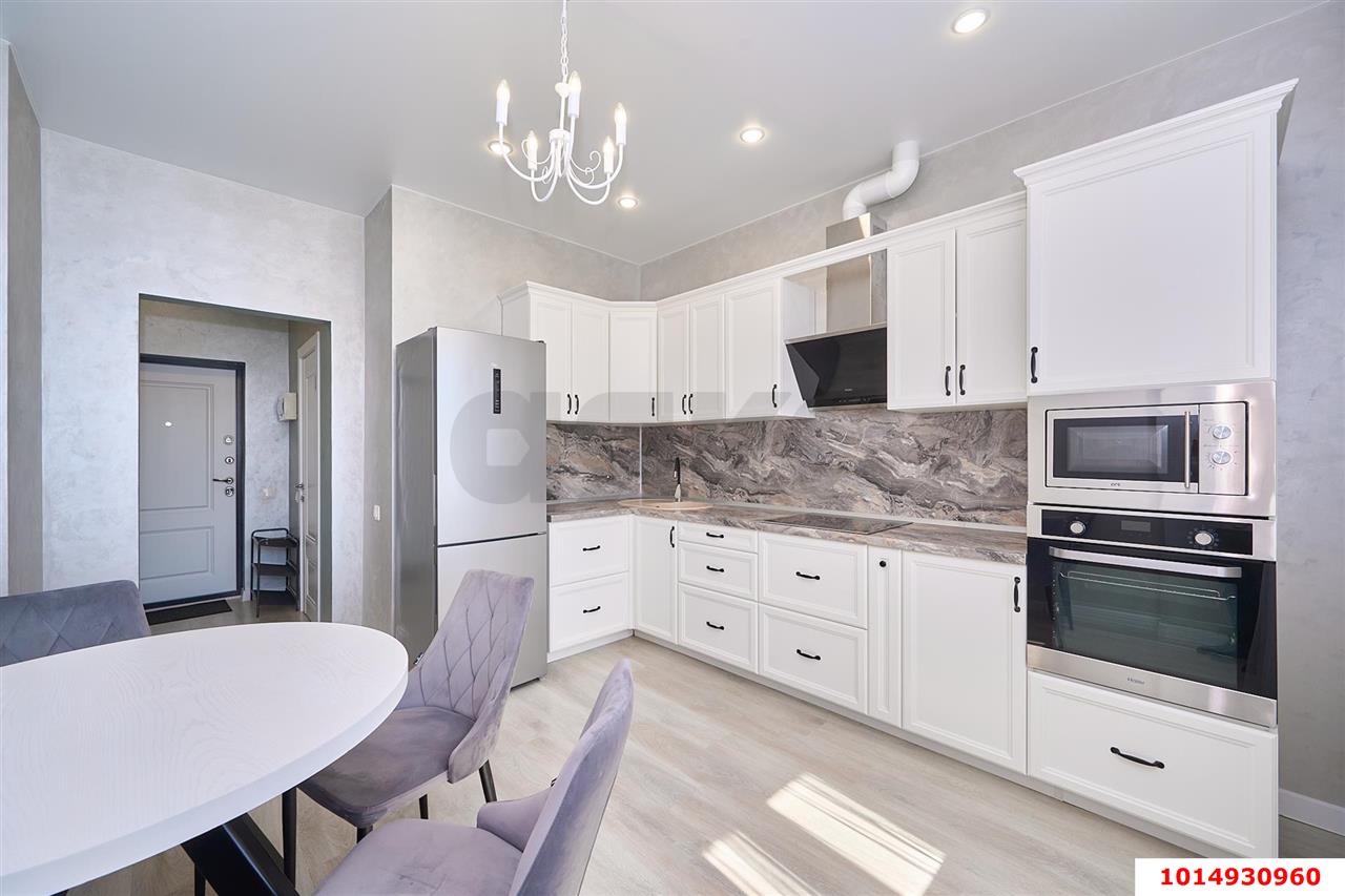 Фото №2: 1-комнатная квартира 43 м² - Краснодар, Солнечный, ул. Памяти Чернобыльцев, 1