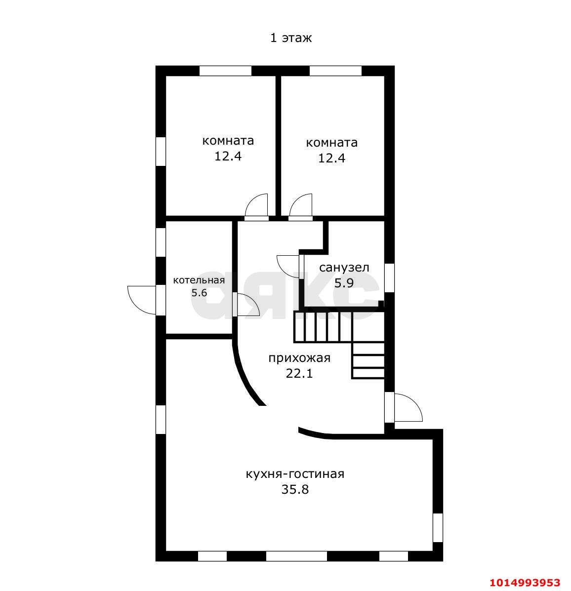 Фото №13: Дом 159 м² + 5 сот. - Краснодар, Прикубанский внутригородской округ, Сады Калинина, ст Радист, ул. Грушевая, 17