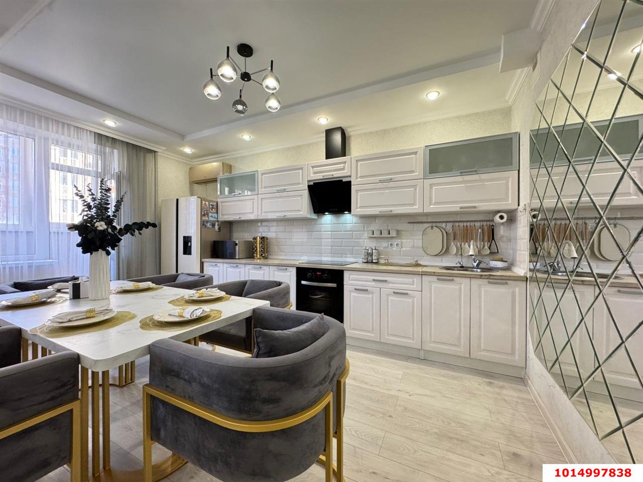 Фото №2: 3-комнатная квартира 80 м² - Краснодар, жилой комплекс Свобода, ул. Домбайская, 55к4