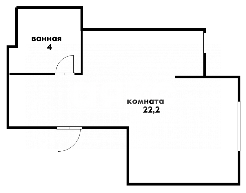 Фото №6: Студия 31 м² - Геленджик, ул. Новороссийская, 169
