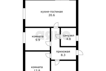 Фото №1: Дом 92 м² - Южный, п. коттеджный  Южная столица, ул. Апшеронская, 53