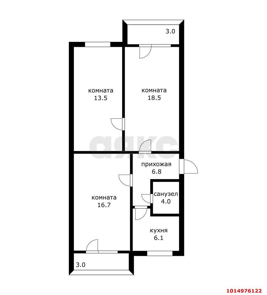 Фото №15: 3-комнатная квартира 71 м² - Феодосия, ул. Шевченко, 59