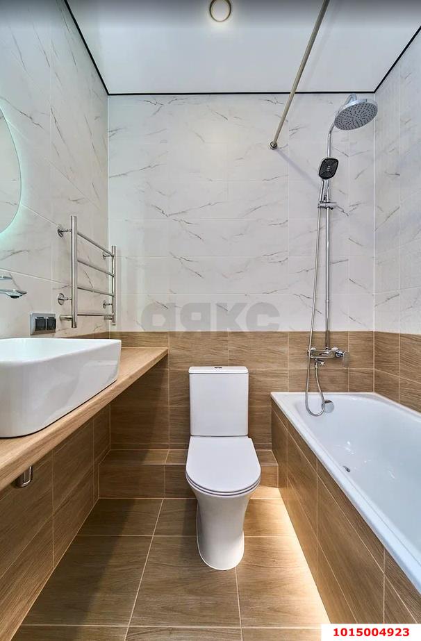 Фото №9: 1-комнатная квартира 34 м² - Краснодар, жилой комплекс Самолёт, ул. Западный Обход, 39/2к4