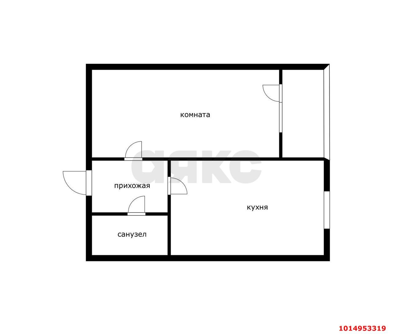 Фото №8: 1-комнатная квартира 42 м² - Краснодар, Прикубанский внутригородской округ, мкр. Музыкальный, ул. имени Сергея Есенина, 106