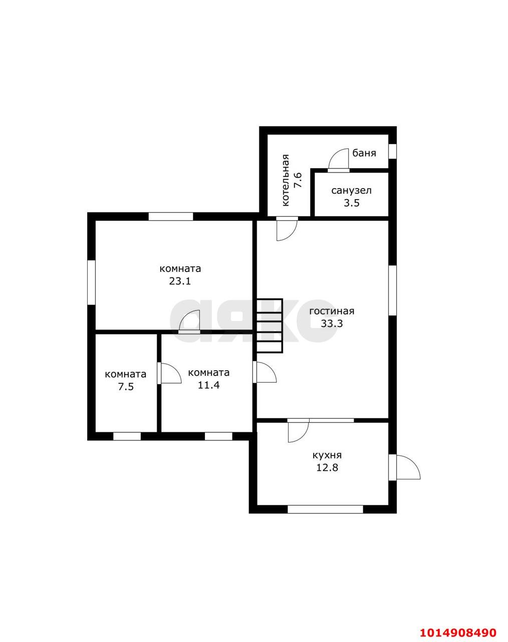 Фото №11: Дом 117 м² + 24 сот. - Тугургой, ул. Андрухаева, 8