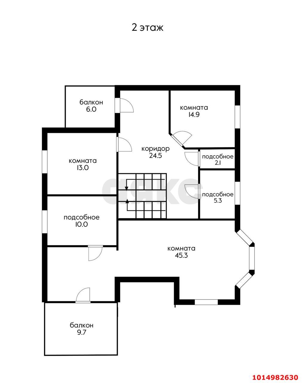 Фото №13: Дом 359 м² + 4 сот. - Краснодар, Прикубанский внутригородской округ, мкр. Плодородный-2, ул. Исакиевская, 18