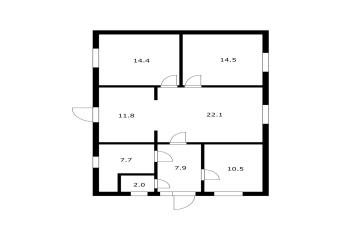 Фото №4: Дом 90 м² - Елизаветинская, ст Фруктовый, ул. Ягодная