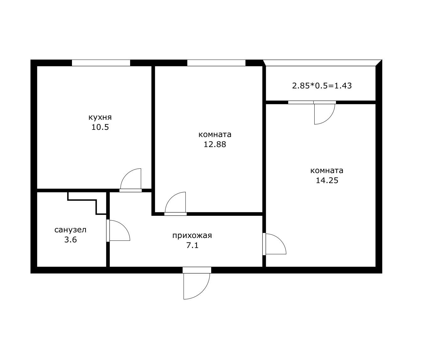 Фото №1: 2-комнатная квартира 48 м² - Краснодар, ЖК Смородина, жилой комплекс Смородина, мкр. Карасунский внутригородской округ, ул. Владимира Жириновского, 1