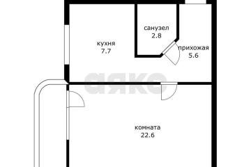 Фото №2: 1-комнатная квартира 41 м² - Краснодар, мкр. Центральный, пр-д 1-й  Ломоносова, 22