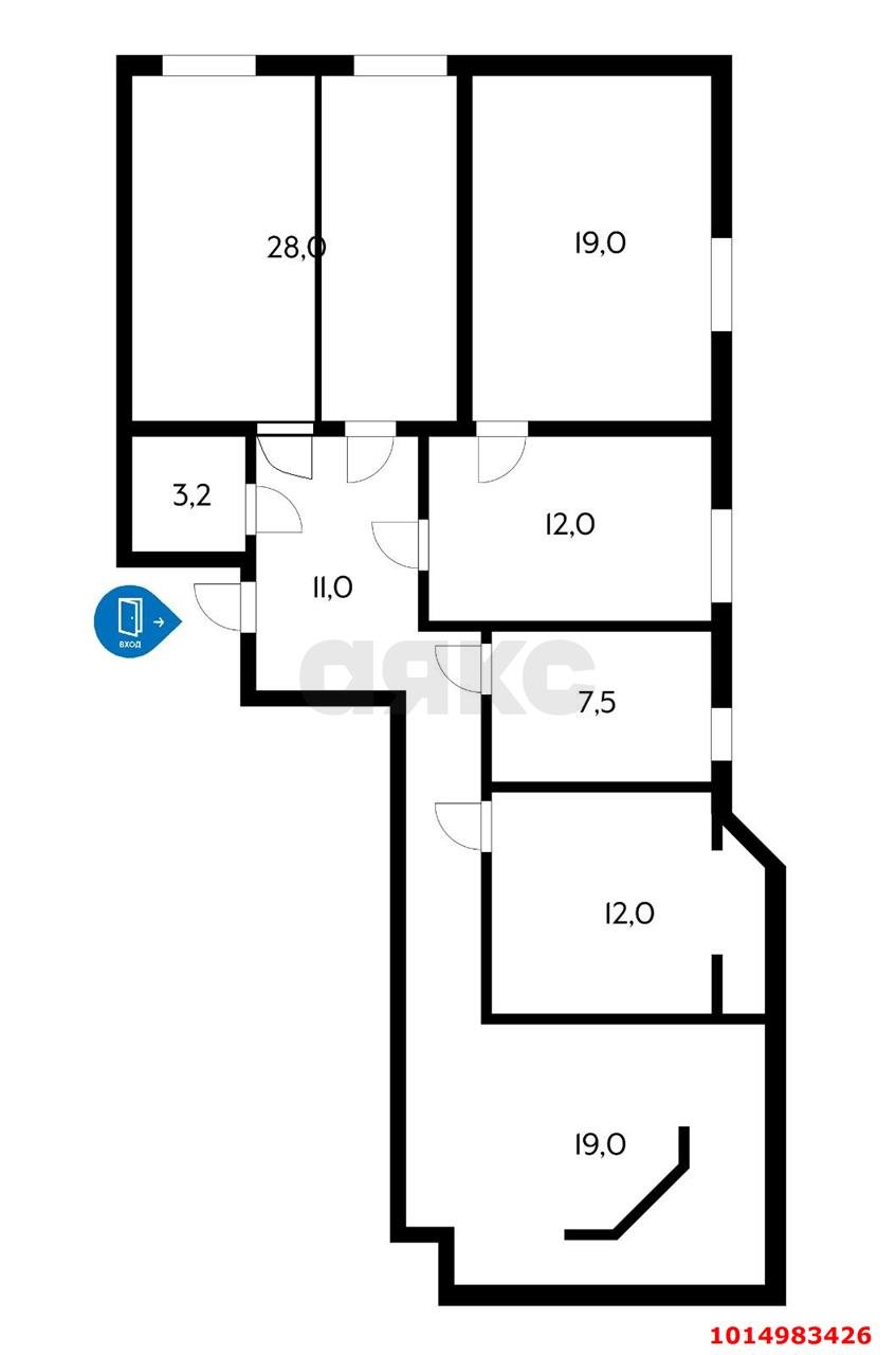 Фото №6: Офисное помещение 120 м² - Краснодар, Фестивальный, ул. Монтажников, 1/4