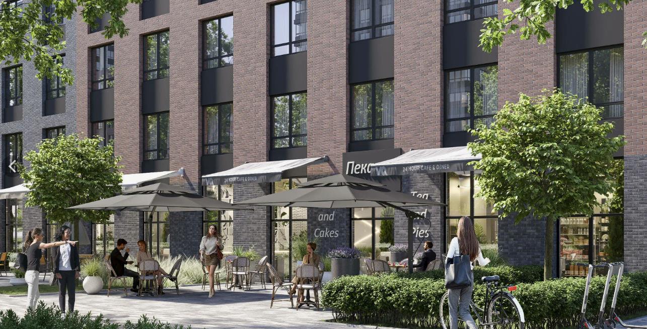 Фото №3: 1-комнатная квартира 37 м² - Краснодар, Карасунский внутригородской округ, Хлопчато-бумажный Комбинат, мкр. жилой квартал Патрики