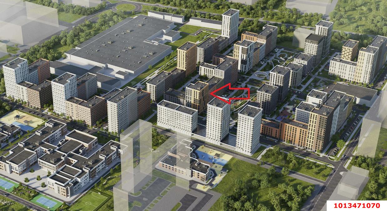 Фото №7: 1-комнатная квартира 37 м² - Краснодар, жилой квартал Патрики, 
