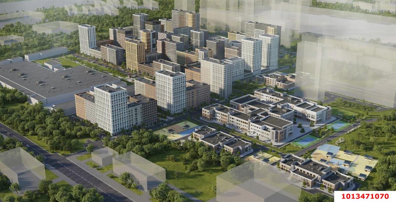 Фото №1: 1-комнатная квартира 37 м² - Краснодар, жилой квартал Патрики, 