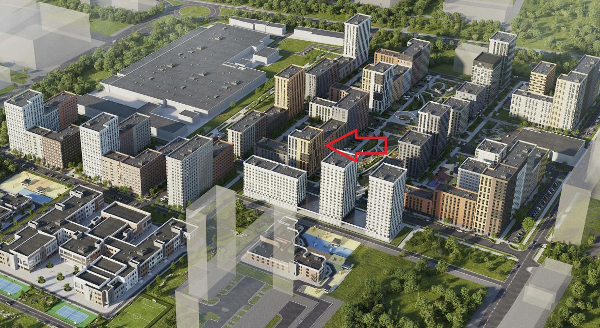 Фото №7: 1-комнатная квартира 37 м² - Краснодар, Карасунский внутригородской округ, Хлопчато-бумажный Комбинат, мкр. жилой квартал Патрики