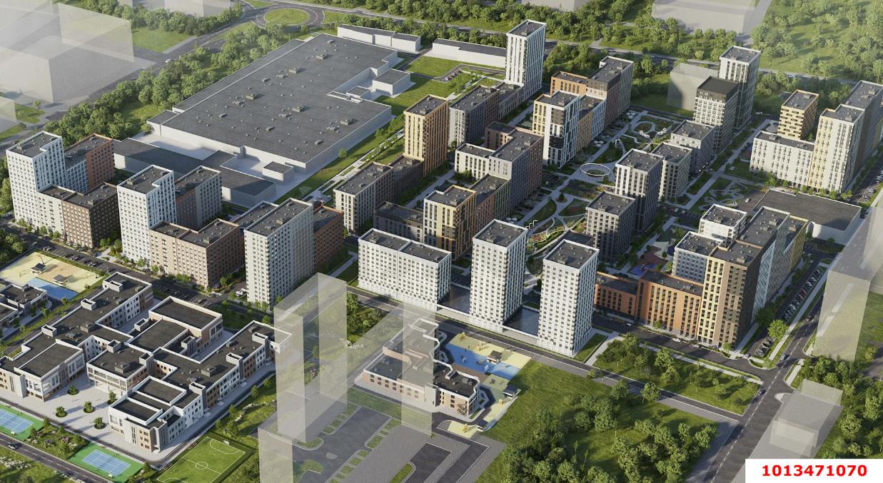 Фото №2: 1-комнатная квартира 37 м² - Краснодар, жилой квартал Патрики, 