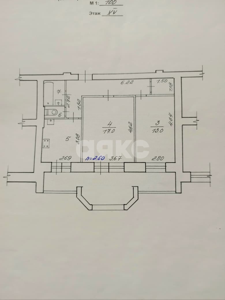 Фото №14: 2-комнатная квартира 60 м² - Волгоград, 225-й, ул. Шауляйская, 2А
