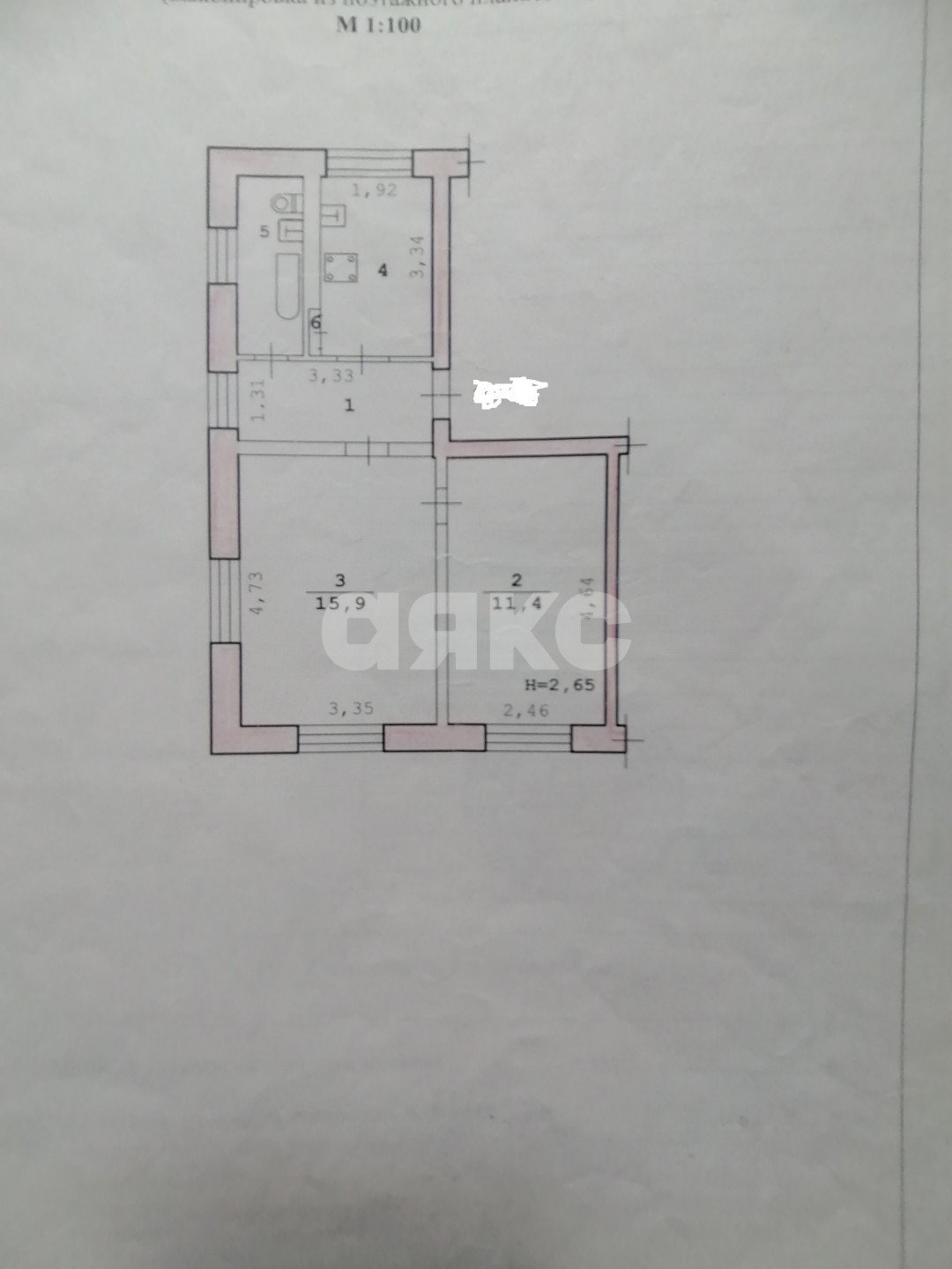Фото №11: 2-комнатная квартира 42 м² - Волгоград, Ангарский, ул. Семигорская, 13