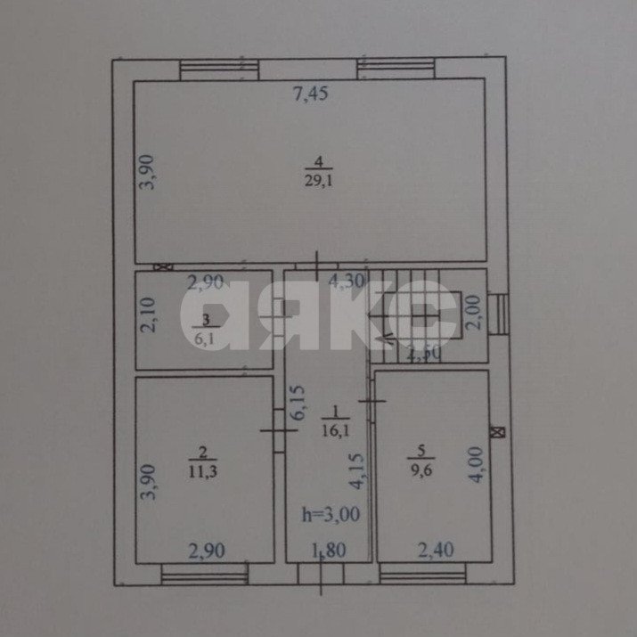 Фото №11: Дом 150 м² + 6 сот. - Хрущёвка, ул. Клубная, 8
