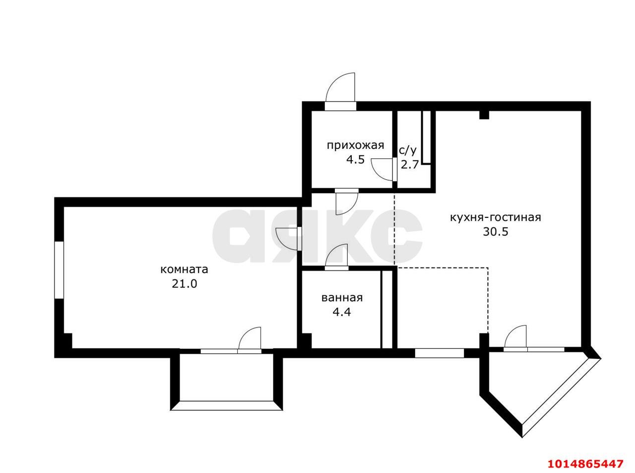 Фото №19: 2-комнатная квартира 64 м² - Краснодар, Немецкая Деревня, ул. Баварская, 8