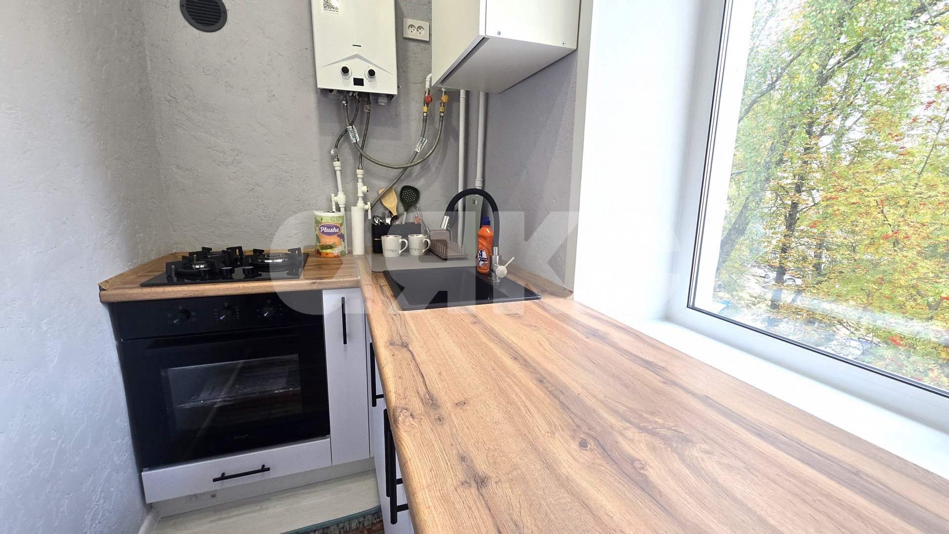 Фото №8: 1-комнатная квартира <span class="whitespace-nowrap">28 м²</span>, <span class="whitespace-nowrap">3/4 эт.</span> - Воскресенск, мкр. Центральный, ул. Октябрьская, 7