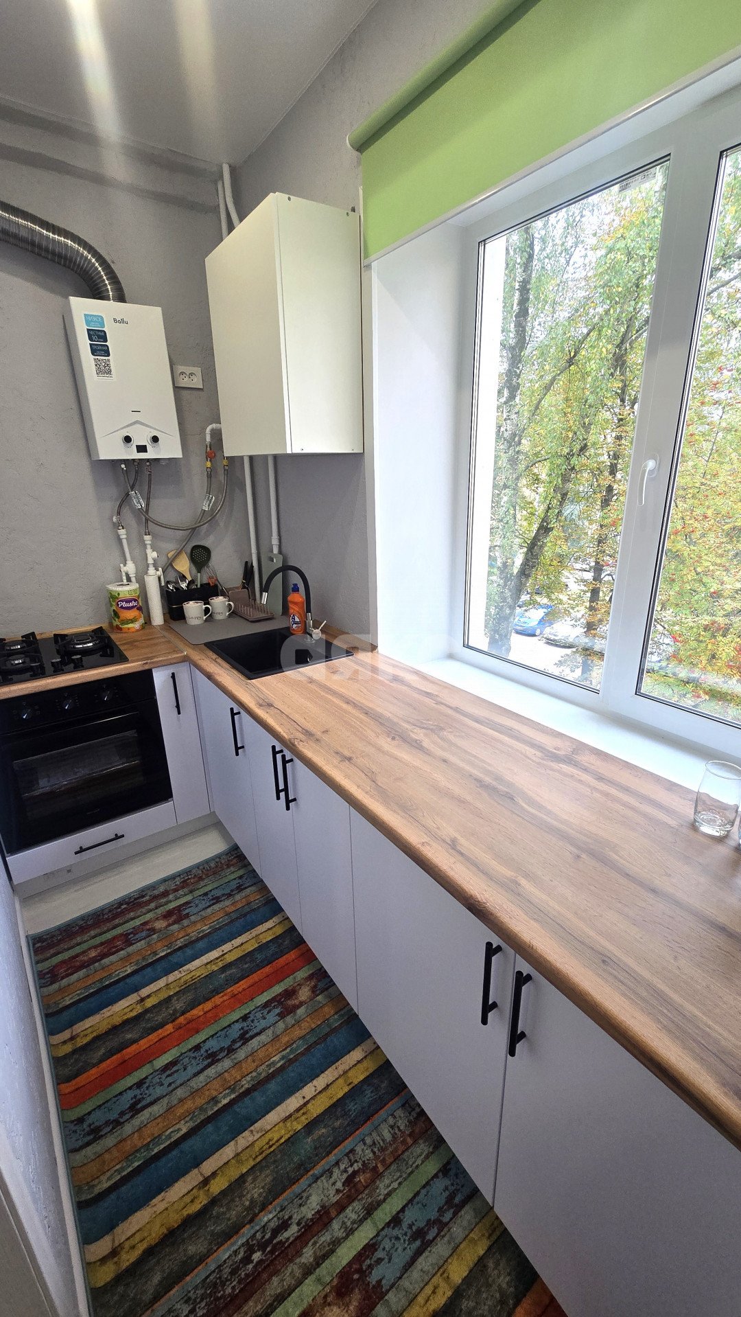 Фото №6: 1-комнатная квартира <span class="whitespace-nowrap">28 м²</span>, <span class="whitespace-nowrap">3/4 эт.</span> - Воскресенск, мкр. Центральный, ул. Октябрьская, 7