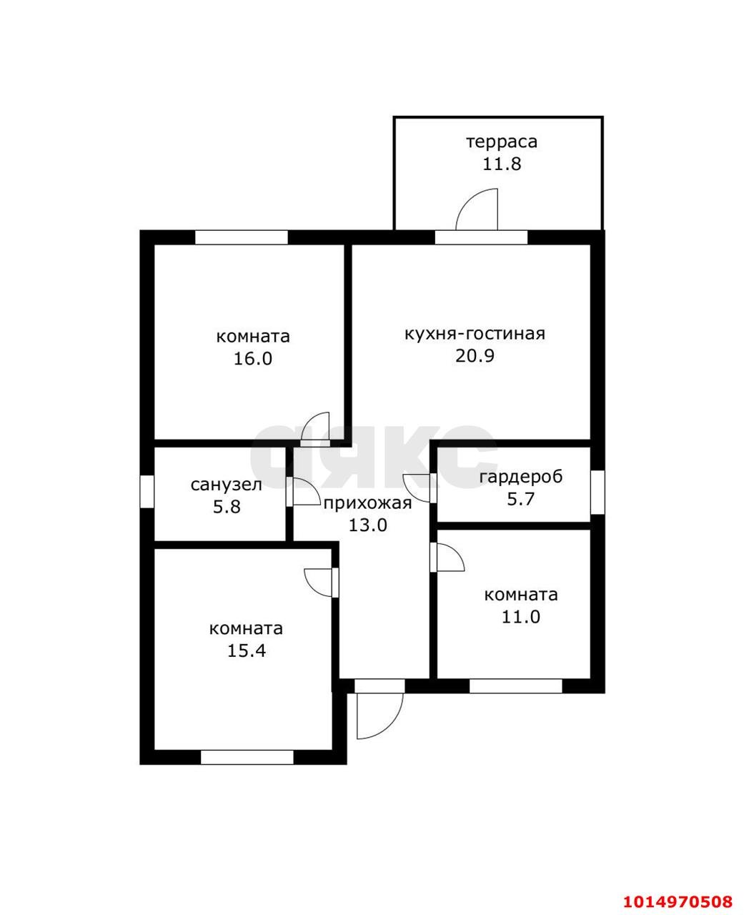 Фото №15: Дом 100 м² + 4.2 сот. - СНТ Северное, Прикубанский внутригородской округ, ул. Черешневая, 129