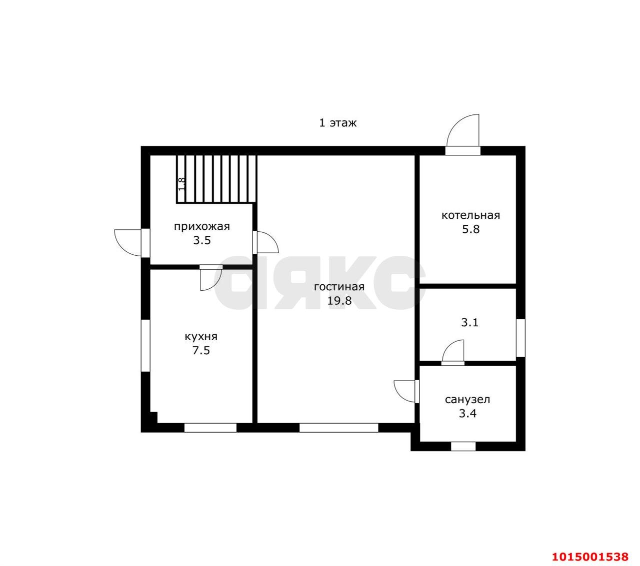 Фото №9: Дом 71 м² + 4.8 сот. - Октябрьский, Прикубанский внутригородской округ, ст Подсолнечник, ул. Алычёвая, 228