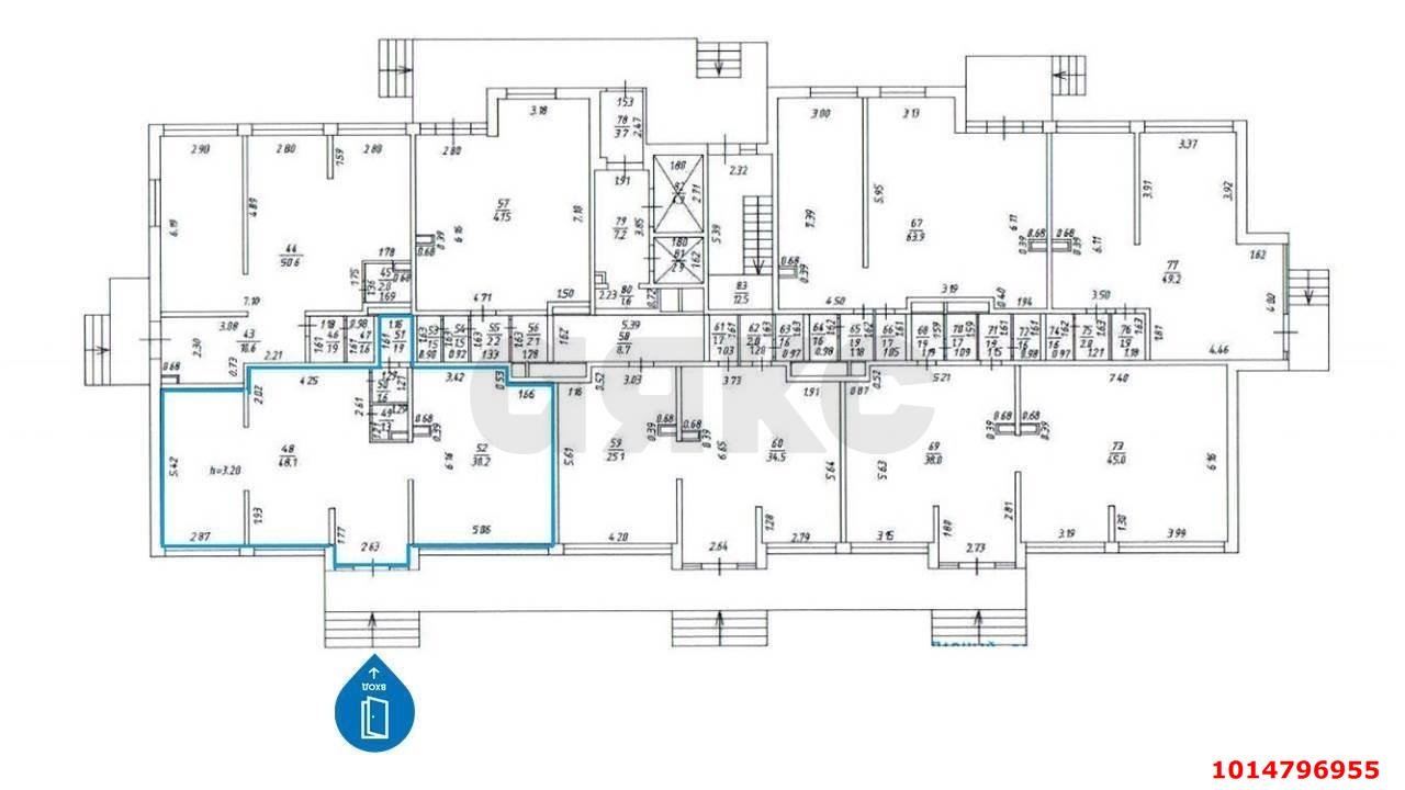 Фото №7: Торговое помещение 81 м² - Краснодар, Западный внутригородской округ, ул. Красных Партизан, 1