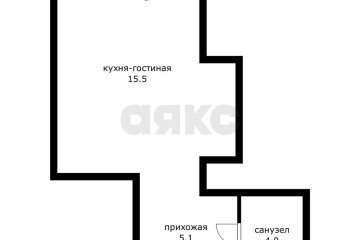 Фото №5: Студия 24 м² - Краснодар, ж/м имени Демьяна Бедного, ул. Степная, 1/1