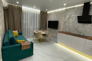 Фото №3: 1-комнатная квартира 43 м² - Краснодар, мкр. ЖК Все Свои Вип, ул. Колхозная, 5/2