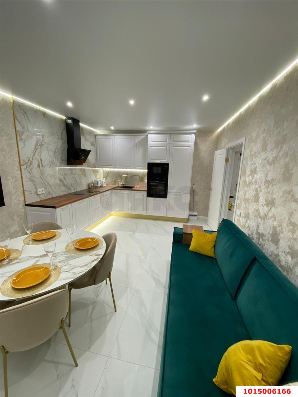 Фото №5: 1-комнатная квартира 43 м² - Краснодар, ЖК Все Свои Вип, Центральный внутригородской округ, Табачная Фабрика, мкр. жилой комплекс Все Свои, ул. Колхозная, 5/2