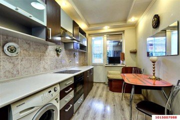 Фото №2: 1-комнатная квартира 46 м² - Краснодар, мкр. Краевая Клиническая Больница, ул. Черкасская, 35