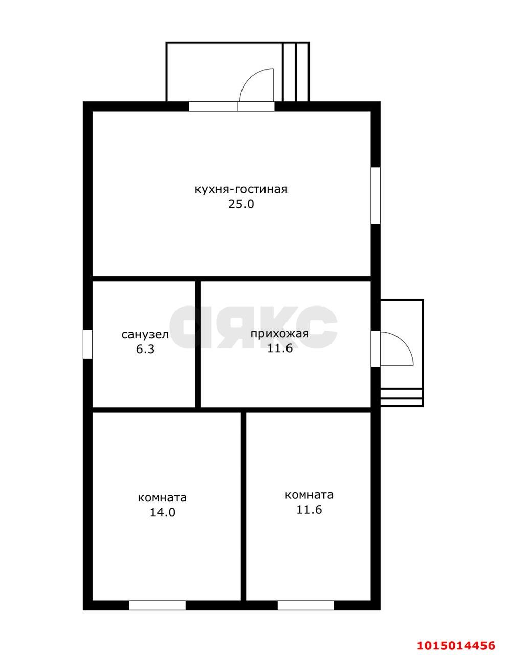 Фото №4: Дом 71 м² + 3.72 сот. - Южный, коттеджный  Южная столица, ул. Анапская, 78/1