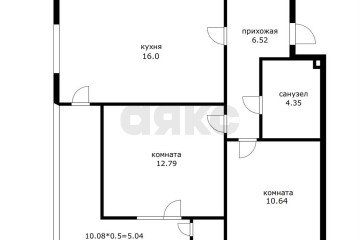 Фото №1: 2-комнатная квартира 50 м² - Краснодар, мкр. жилой комплекс Мой Город, ул. Западный Обход, 39