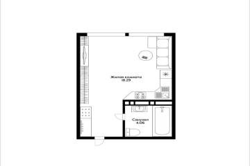 Фото №2: Студия 23 м² - Краснодар, мкр. Черёмушки, 