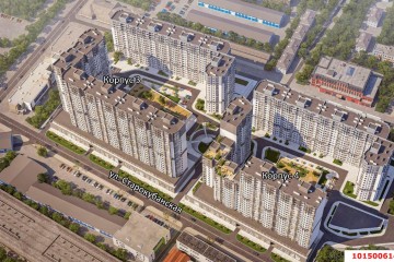 Фото №5: 1-комнатная квартира 42 м² - Краснодар, мкр. жилой комплекс Кино, ул. Уральская, 100/5