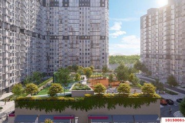 Фото №1: 1-комнатная квартира 42 м² - Краснодар, мкр. ЖК Альфа, ул. Уральская, 100/5