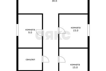 Фото №1: Дом 83 м² - Октябрьский, ст Луч, ул. Солнечная