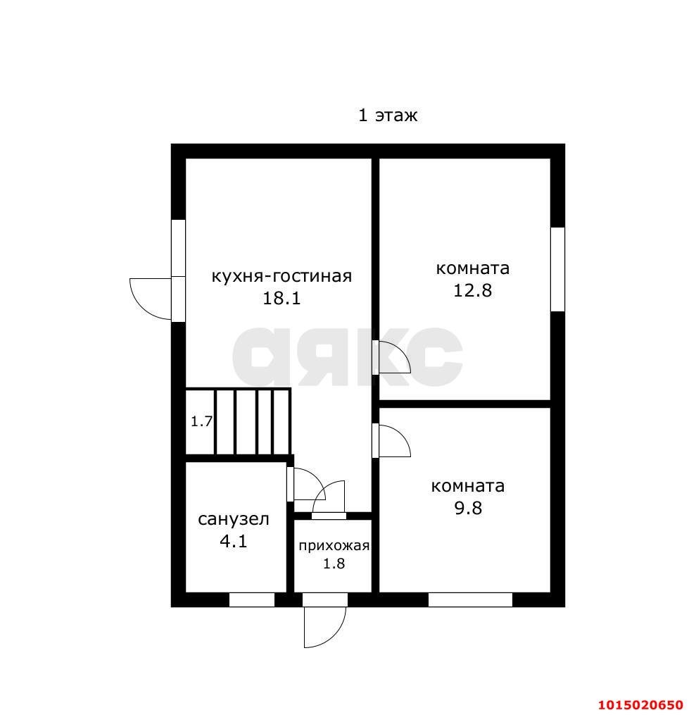 Фото №9: Дом 79 м² + 2.1 сот. - Берёзовый, Прикубанский внутригородской округ, ул. Атамана Иванова, 24