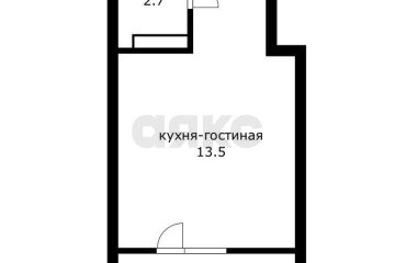 Фото №2: Студия 25 м² - Краснодар, мкр. ЖК Айвазовский, ул. Старокубанская, 123Ак1