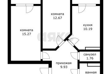 Фото №4: 2-комнатная квартира 53 м² - Краснодар, мкр. 4-й квартал, ул. Боспорская, 8