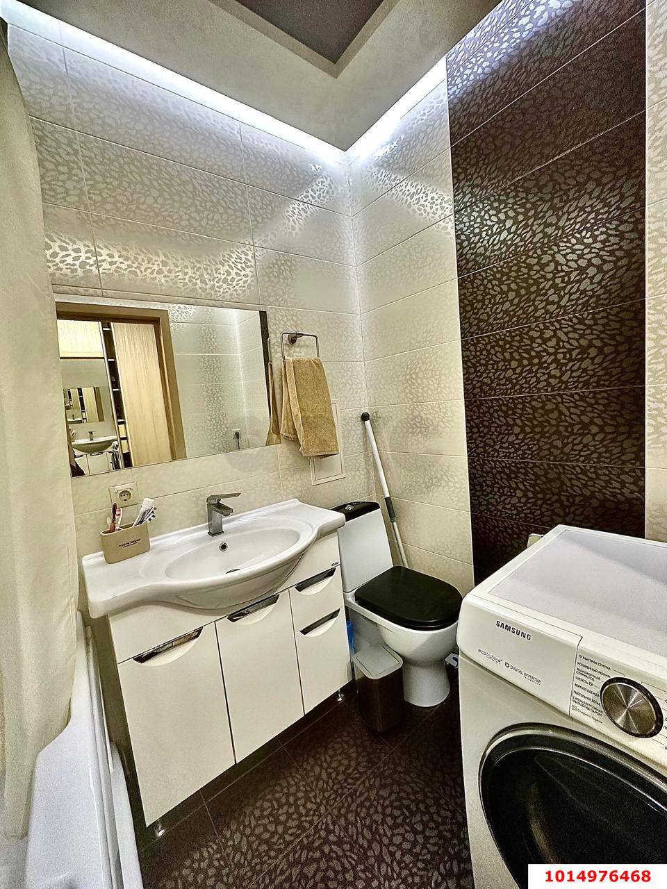 Фото №8: 1-комнатная квартира 38 м² - Краснодарский, жилой комплекс Параллели, 66к1