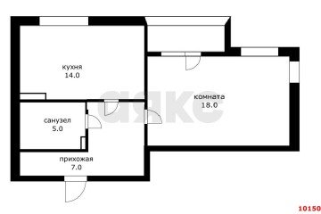 Фото №5: 1-комнатная квартира 48 м² - Краснодар, мкр. Солнечный, ул. Казбекская, 18
