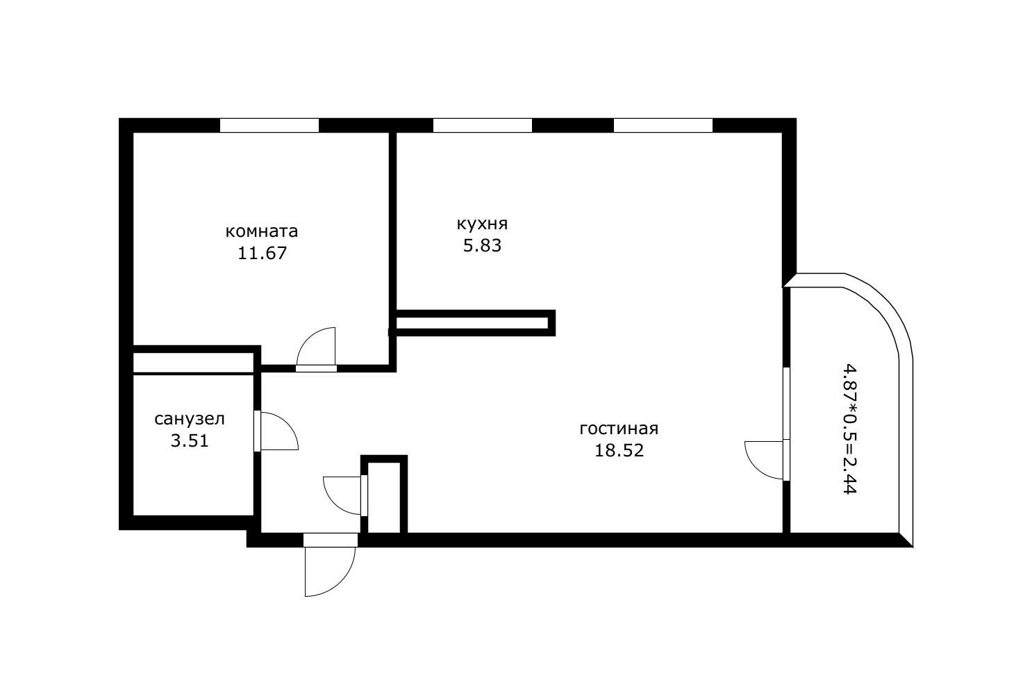 Фото №15: 2-комнатная квартира 50 м² - Краснодар, ЖК Красная Площадь, Прикубанский внутригородской округ, мкр. жилой комплекс Нeo-квартал Красная Площадь, ул. Конгрессная, 19/3