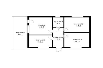 Фото №2: Дом 87 м² - Елизаветинская, ст Орбита, ул. Ореховая, 34