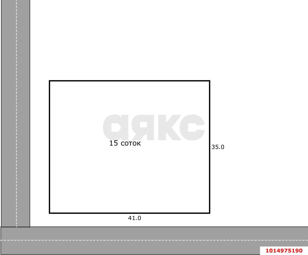 Фото №3: Земельный участок 15 сот. - Красносельское, пер. Красносельский, 4