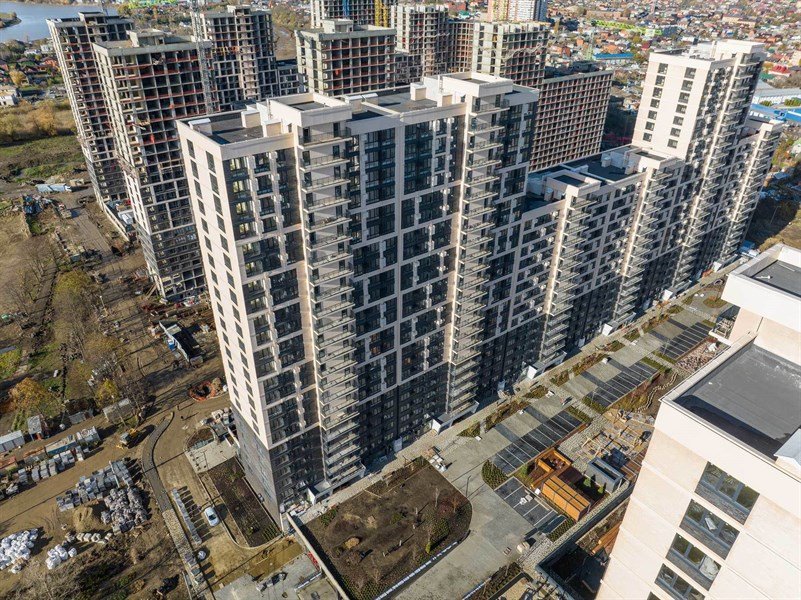 Фото №2: Студия 22 м² - Краснодар, Черёмушки, мкр. Центральный внутригородской округ, ул. Обрывная, 132/1к4