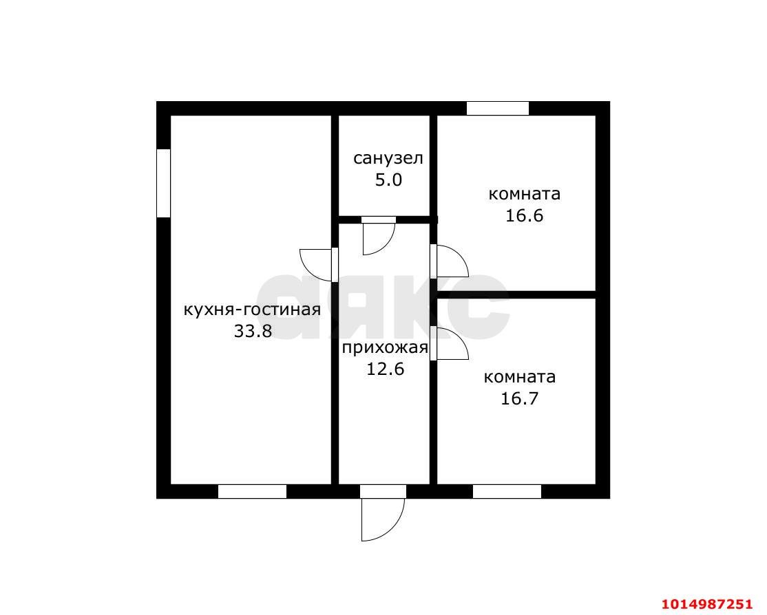 Фото №13: Дом 84 м² + 3 сот. - Старокорсунская, Карасунский внутригородской округ, мкр. КП Зелёный берег, ул. Заозёрная, 24